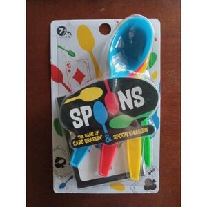 Spoons Card Game 'Game of Card Grabbin and Spoon Snaggin' New/Sealed